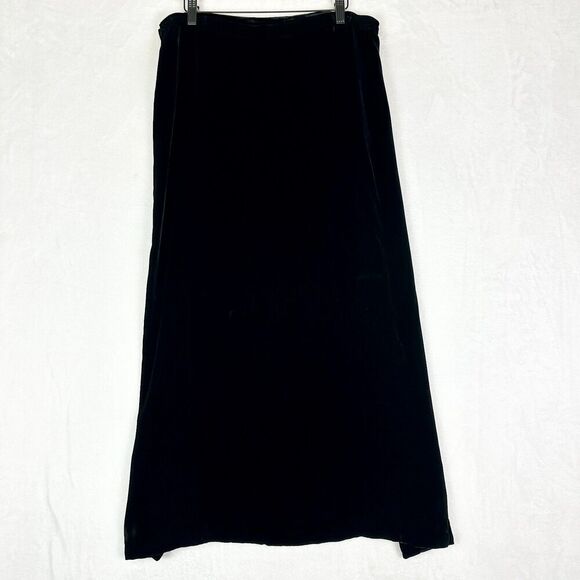April Cornell Dresses & Skirts - Vintage April Cornell Silk Blend Velvet Maxi Skirt Size Large Y2k 90s Whimsigoth